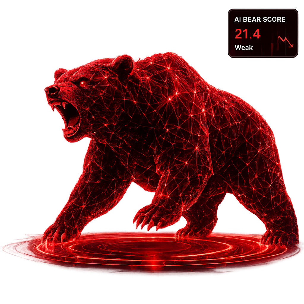 Bear market visual