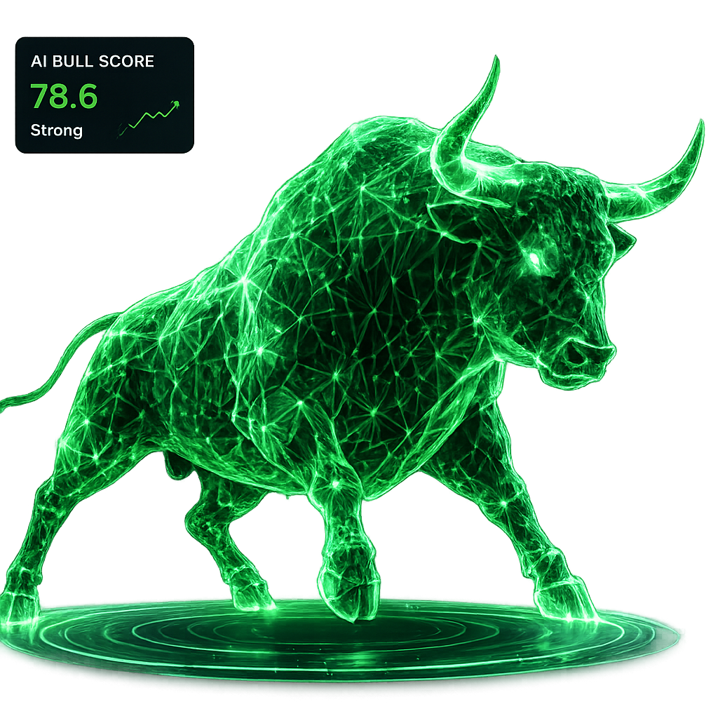 Bull market visual